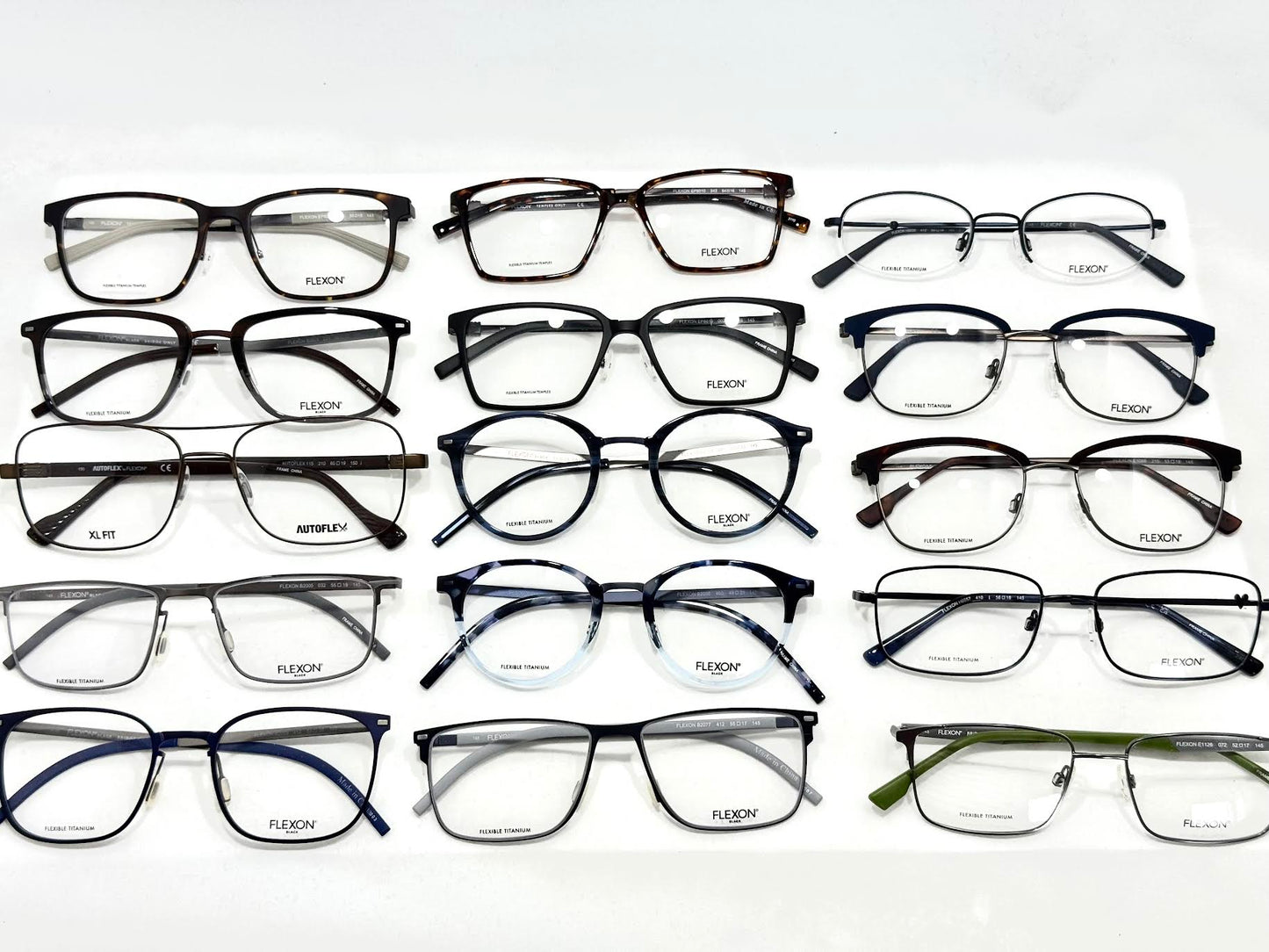Flexon: Overstock Eyeglass Frames for $32 each